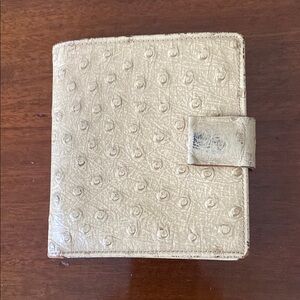 Genuine Ostrich 1960’s Vintage Wallet
